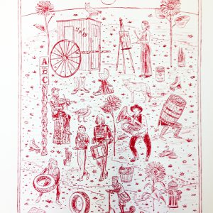 2016 Festival Print "Festival at 40" by Michael Krueger,