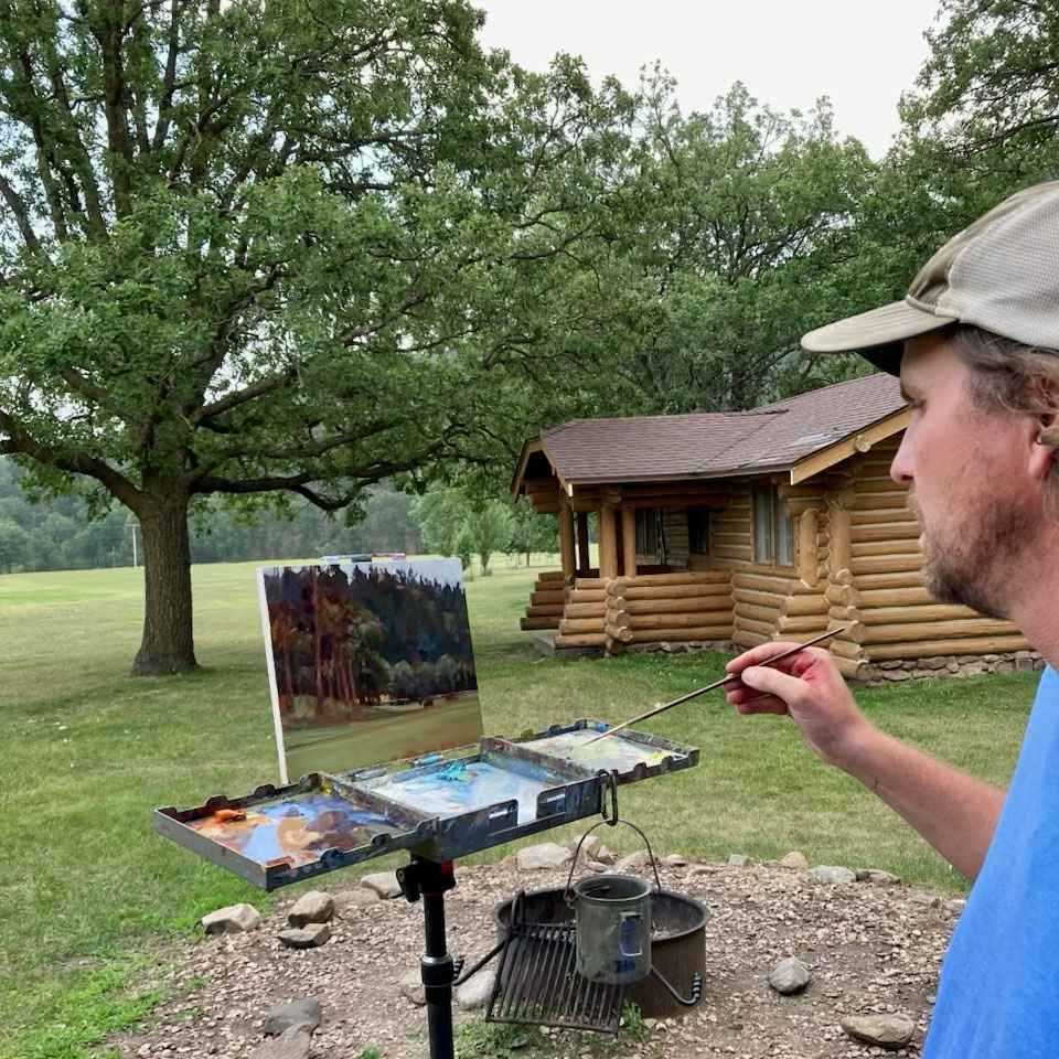 Plein Air by Matt Miller, Hays, KS