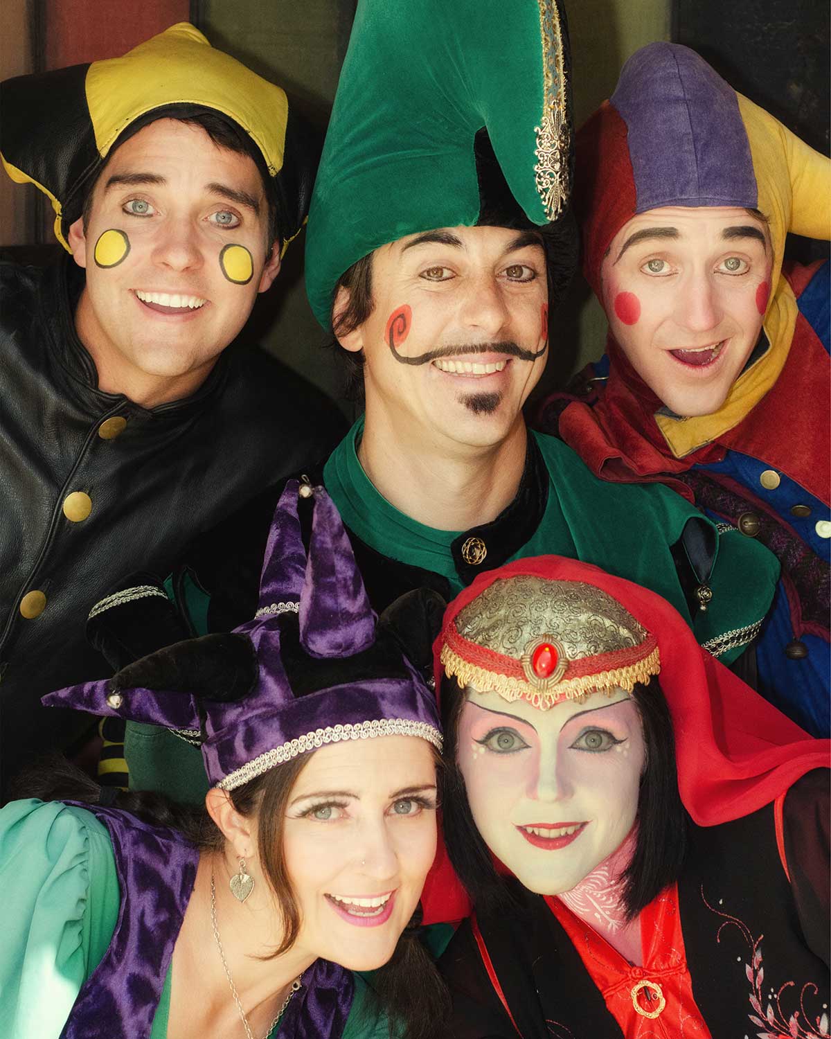 Group of vaudeville performers.