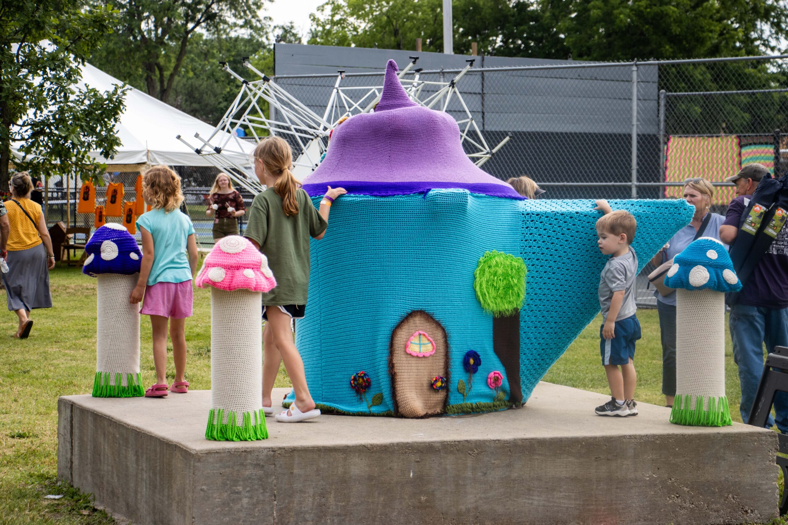 Tea Party in the Park by Tamara Kingery-Gonzales – Wichita, KS